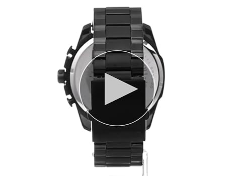 Amazon.com: Diesel Mega Chief Stainless Steel Chronograph Men's